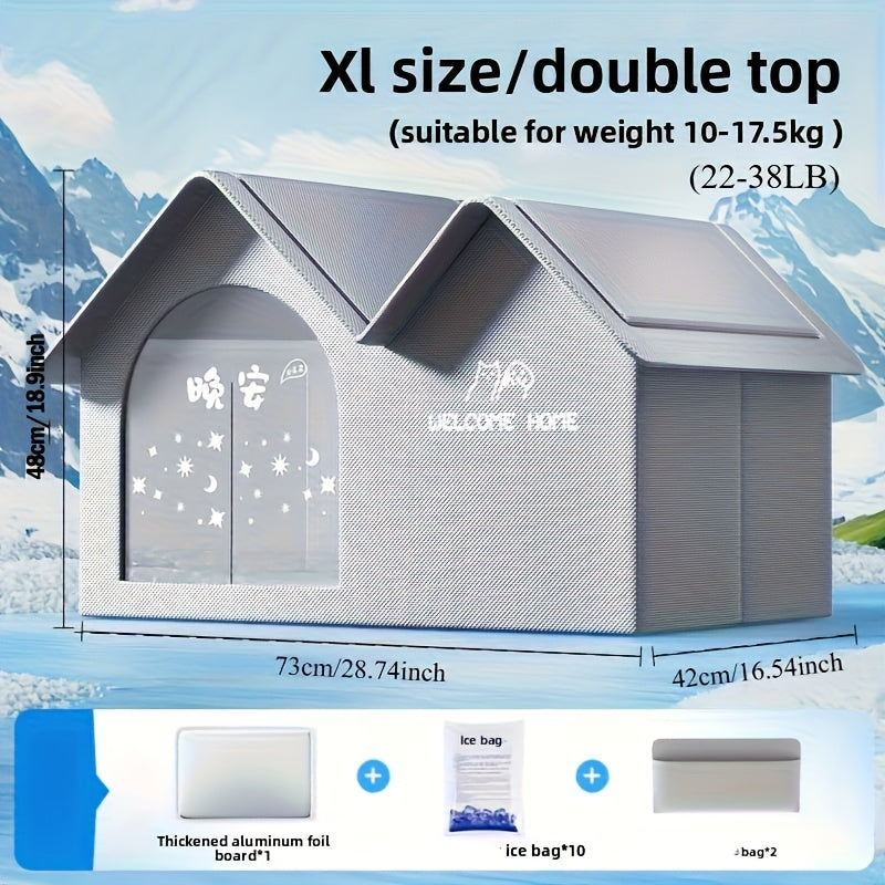 Summer Pet Air-Conditioned House for Cats and Dogs