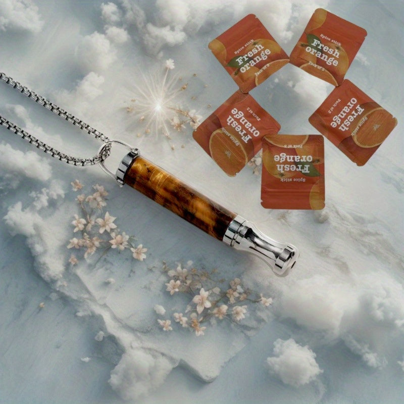 Inhaler with Natural Plant Core