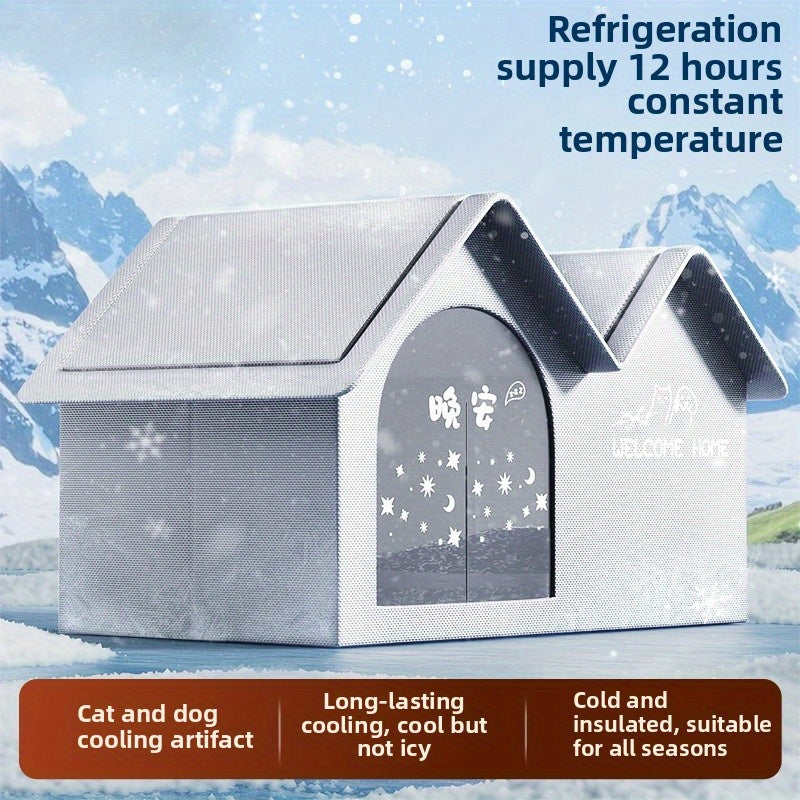 Summer Pet Air-Conditioned House for Cats and Dogs
