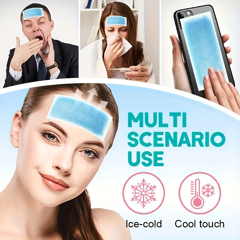 8-Hour Cooling Gel Patches for Physical Cooling