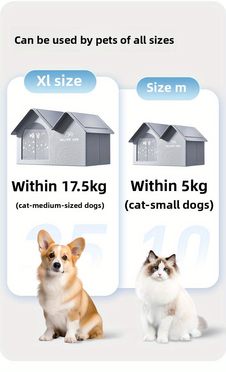 Summer Pet Air-Conditioned House for Cats and Dogs