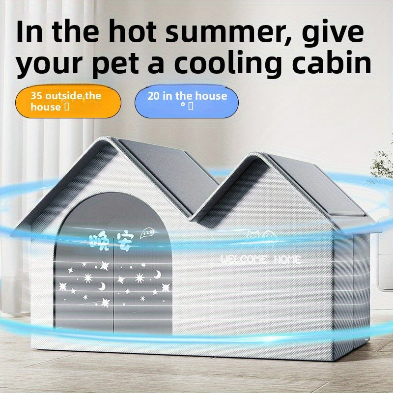 Summer Pet Air-Conditioned House for Cats and Dogs