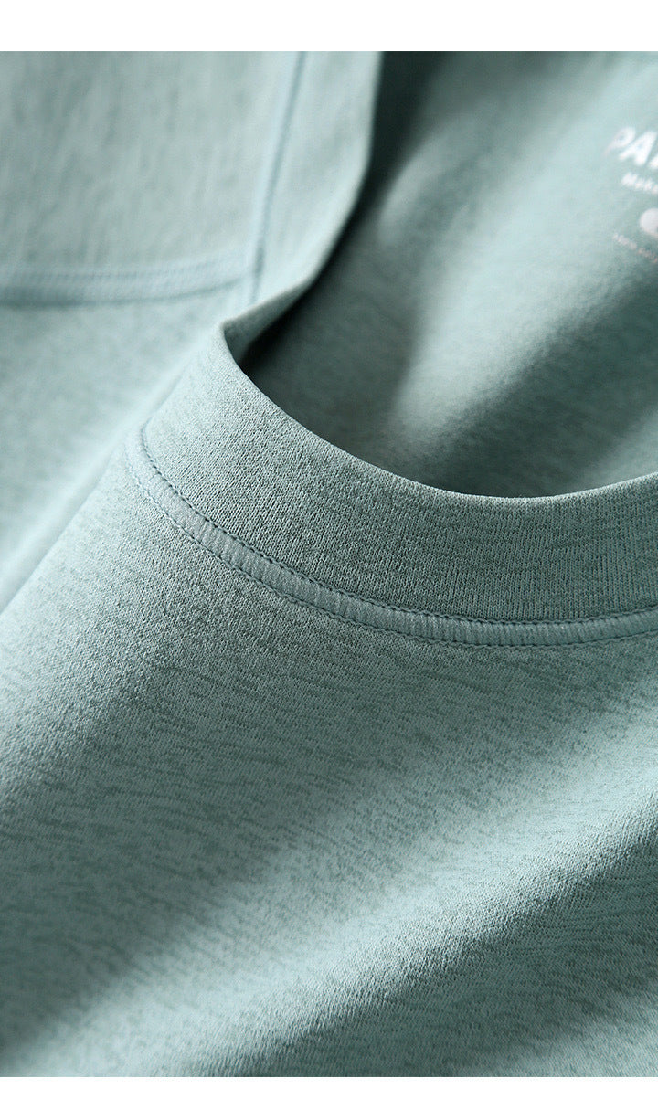 Performance Cotton Tee | Unisex Quick-Dry
