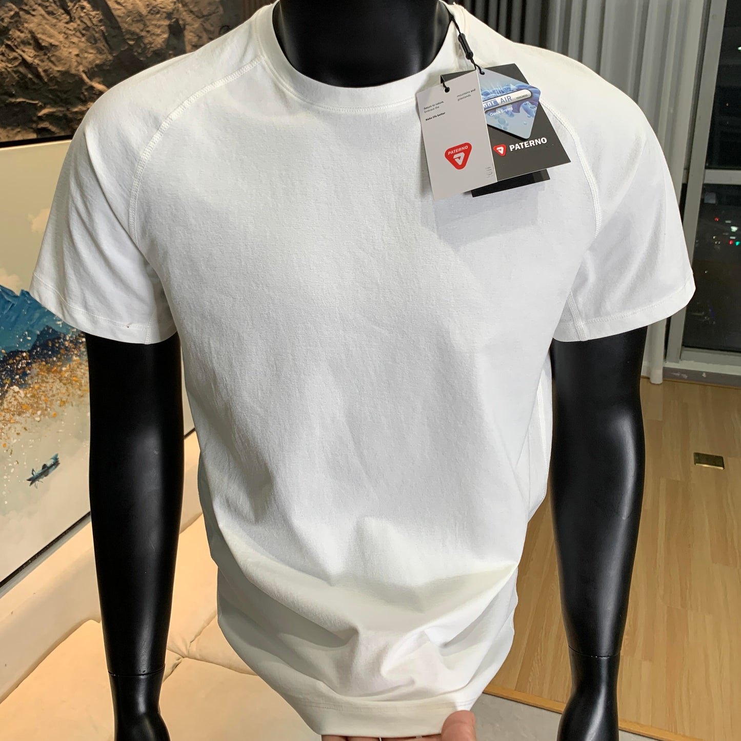 Performance Cotton Tee | Unisex Quick-Dry