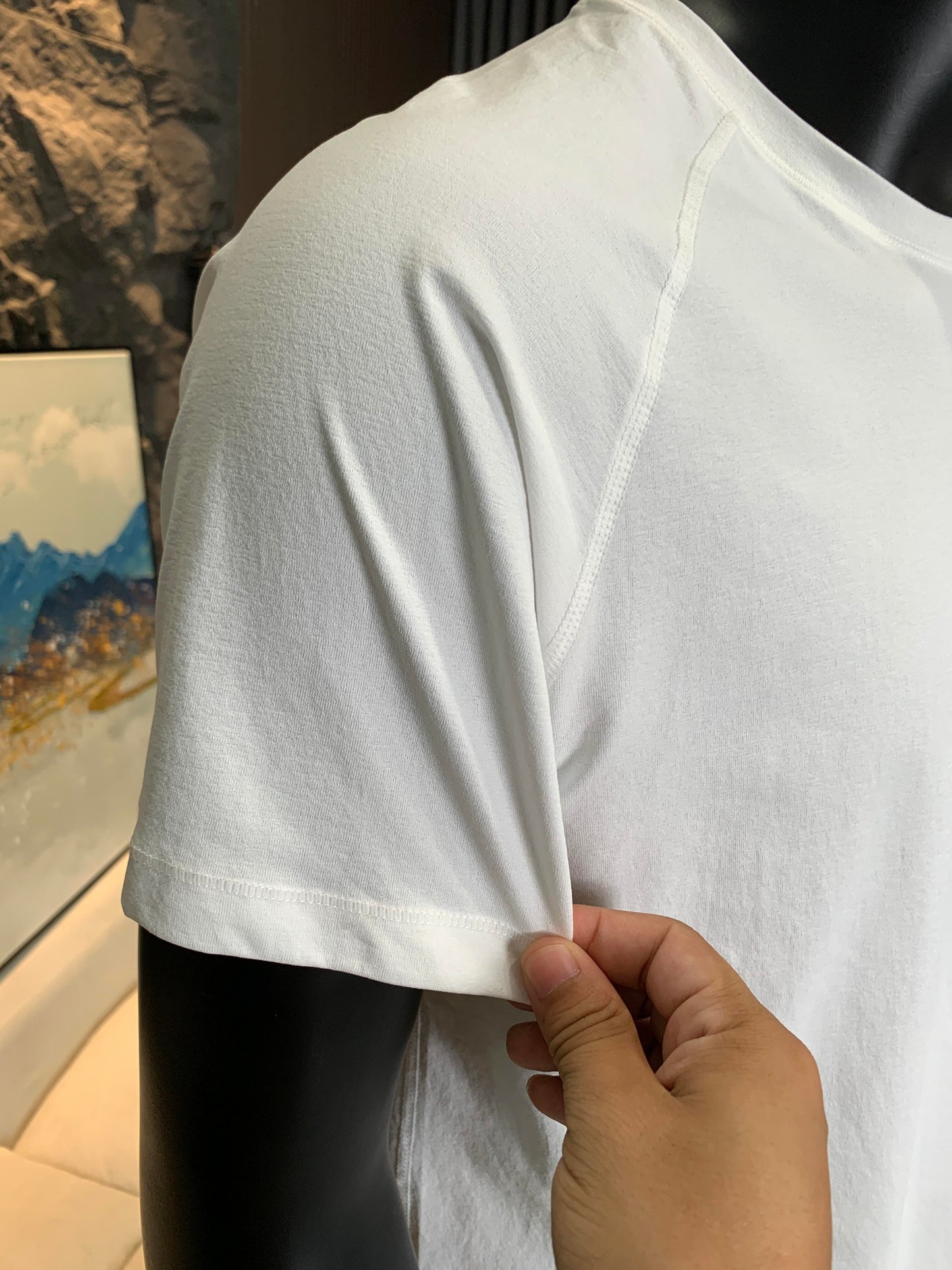Performance Cotton Tee | Unisex Quick-Dry