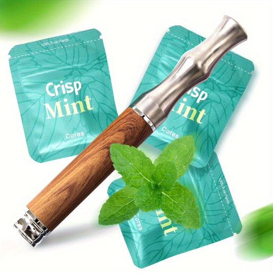 Inhaler with Natural Plant Core