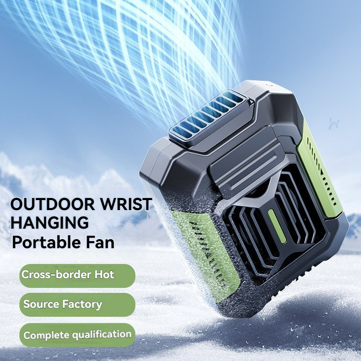 3-in-1 Portable Fan with Built-In Power Bank
