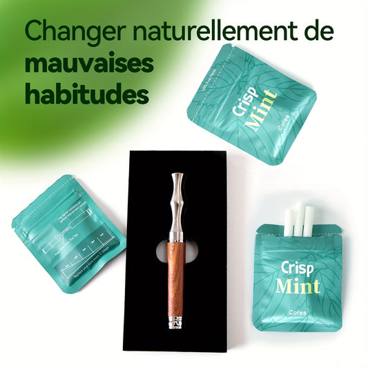 Inhaler with Natural Plant Core